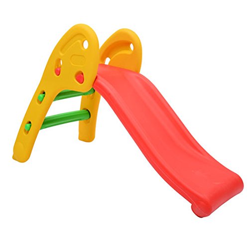 Scivolo per Bambini Casa o Giardino Colorato 110x54x70 cm -1