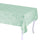 Nappe rectangulaire 140x240 cm en coton 180 g/m² Flora Jacquard Vert Sauge