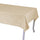 Nappe rectangulaire 140x240 cm en coton 180 g/m² Flora Jacquard Beige