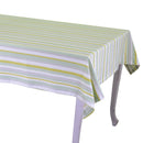 Tovaglia Rettangolare 140x180 cm in Cotone 180 GSM Stripe Verde-1