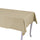 Nappe rectangulaire 140x180 cm en coton 180 g/m² Juliette Beige