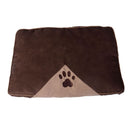 Cuscino Cuccia da Interno per Cani e Gatti Marrone 80x60 cm -1