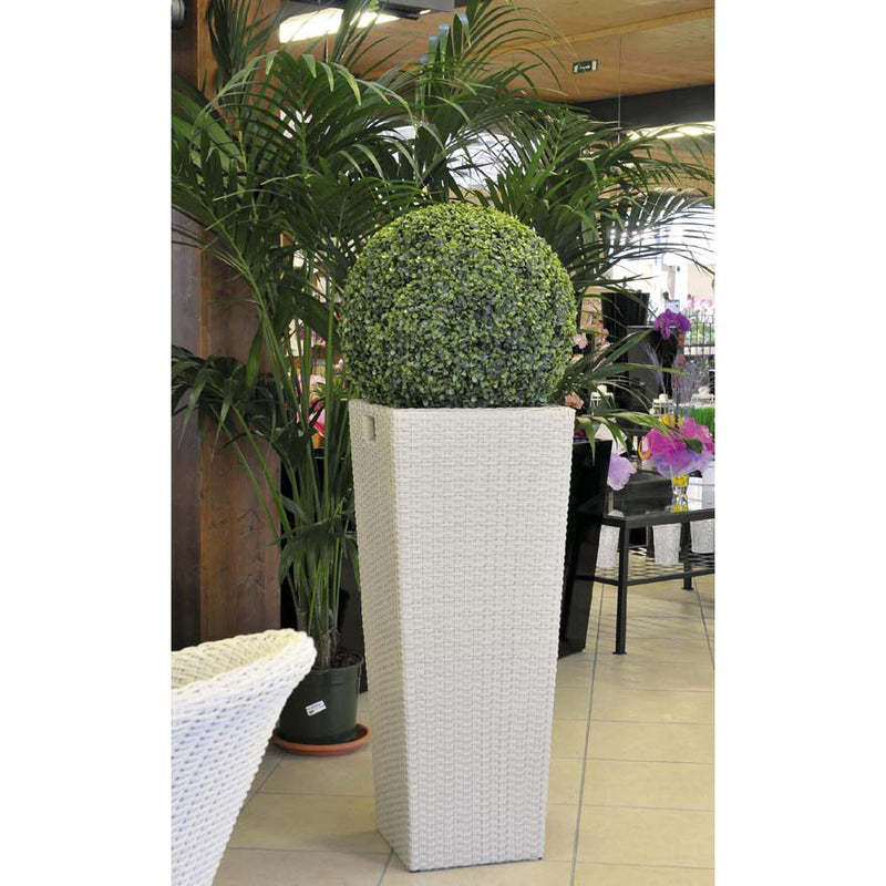 Sfera di Bosso Pianta Artificiale Ø55 cm in Polipropilene Rama Verdecor-3