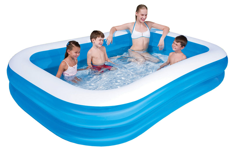 Piscina Gonfiabile Rettangolare 262x175x51cm Bestway 54006B Blu-1