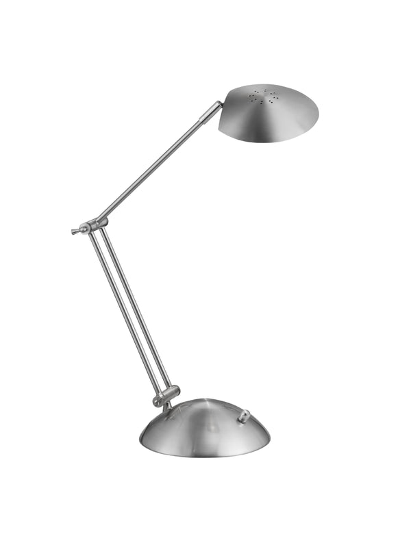 Lampe de table LED d'intérieur en métal nickel mat acquista