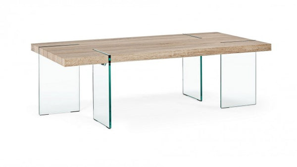 prezzo Table basse rectangulaire Tom 120x60 en bois