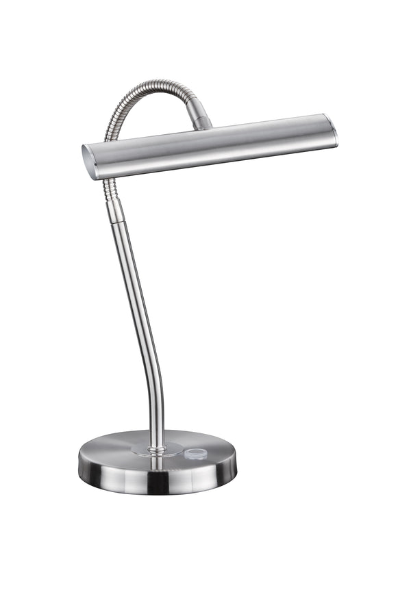 Lampe de table LED d'intérieur en métal nickel mat acquista