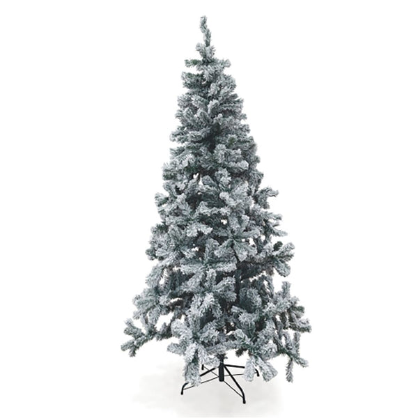 Sapin de Noël Artificiel Recouvert de Neige H240 cm 1116 Branches Sestriere Vert prezzo