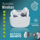 Cuffie Auricolari Wireless con Custodia per Ricarica Kooper  Bianco-10