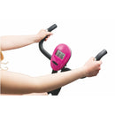 Cyclette Magnetica Pieghevole con Display Kooper  Nero e Fucsia-8