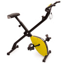 Cyclette Magnetica Pieghevole con Display Kooper  Nero e Giallo-1