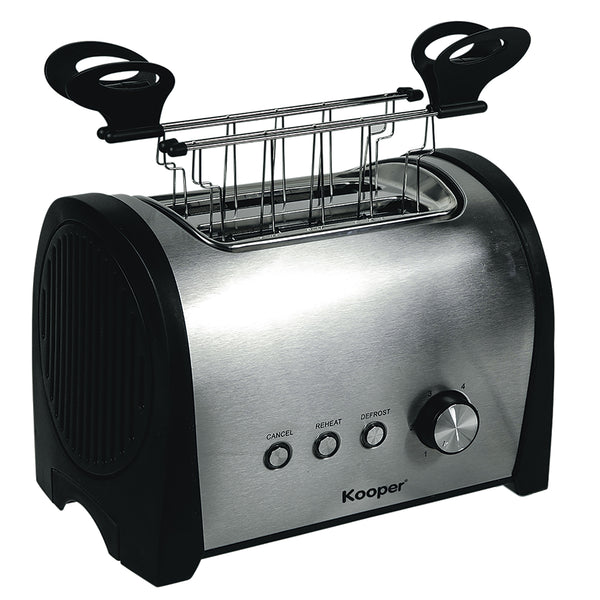 prezzo Grille-pain électrique vintage 800 W avec pinces en acier Kooper Dorabel