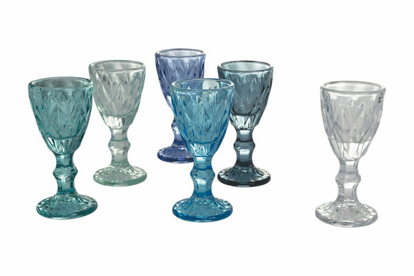 acquista Coffret de 6 Liqueurs en Verre 45 ml Villa d'Este Home Tivoli Prisma Ocean