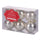 Set de 6 Boules de Noël Ø6 cm en Plastique Doré