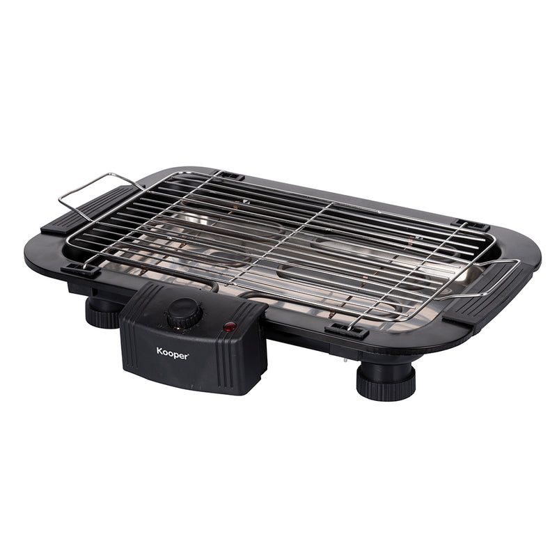 Bistecchiera Elettrica 2000W Griglia in Acciaio Kooper MyGrill Nera-1