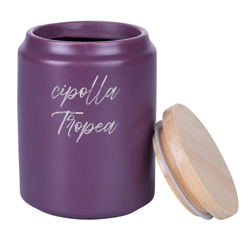 Barattolo Cipolle Tropea 900 ml in Stoneware Villa D’este Home Tivoli Shades of Provence -3