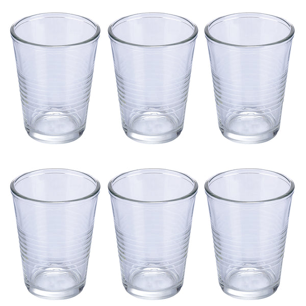 Lot de 6 Verres à Eau Glace Party en Transparent Villa d'Este Home Verre Tivoli acquista