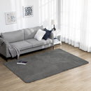 Tappeto Moderno 230x160 cm in Poliestere Grigio-2