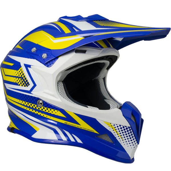 Casque Intégral pour Moto Cross avec Visière CGM Freeway 601S Jaune online