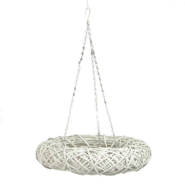 online Couronne suspendue blanche cm Ø60xh12