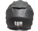 Casco Integrale per Moto Cross con Frontino CGM Forefront 606A Nero Opaco -2