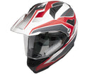 Casco Integrale per Moto Cross con Frontino CGM Forward 606G Rosso Opaco -2