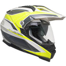 Casco Integrale per Moto Cross con Frontino CGM Forward 606G Giallo Fluo -1