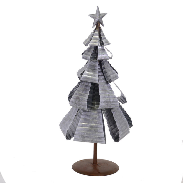 Mini Sapin de Noël en Métal cm Ø25xh56 sconto