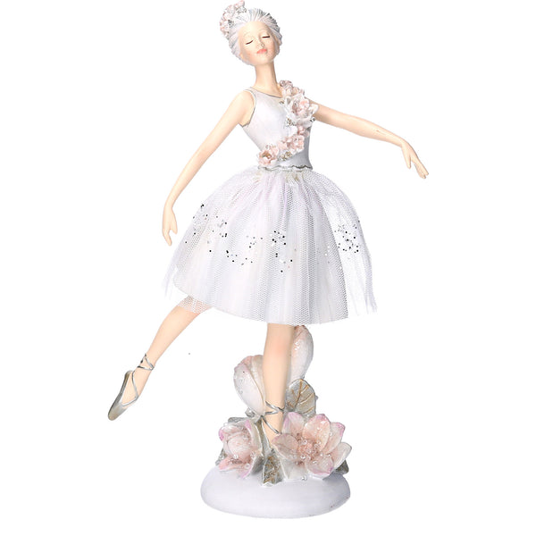 prezzo Statue résine ballerine blanche cm 17,7x9,5xh27,2