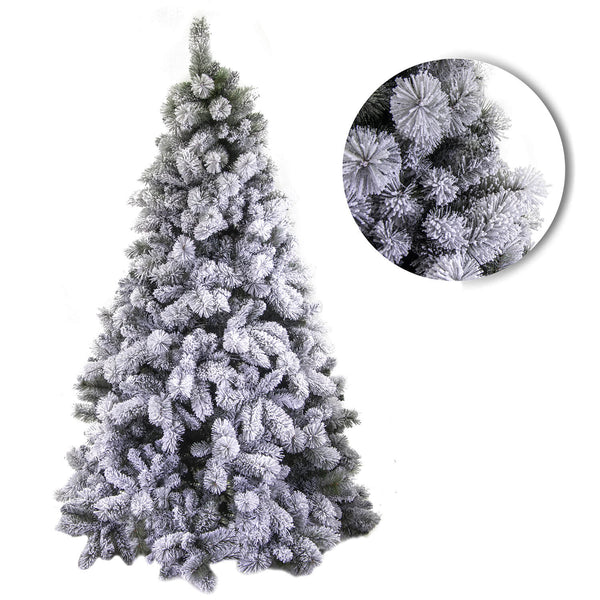 prezzo Sapin de Noël Artificiel Couvert de Neige Gennargentu Vert Différentes Tailles