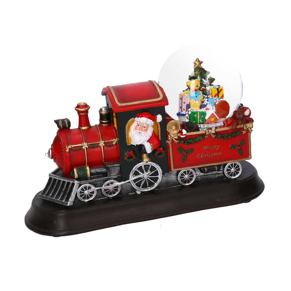 online Petit train avec Led en Résine avec musique cm 24x8,5xh17