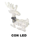 Renna plastica con Led bianco cm 56x17xh49-1