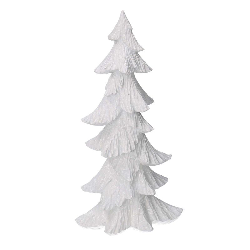 Albero resina bianco cm 18,5x14xh36-2