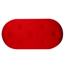 Pouf Contenitore 82x42xh41 cm in Tessuto Velluto Rosso-4