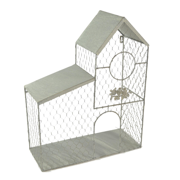 prezzo Cage maison de jardinage grise 40x51x17 cm