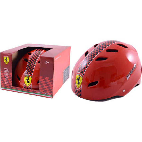 acquista Casque de vélo enfant rouge Ferrari différentes tailles