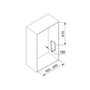 Appendiabiti per Armadio 45-60 cm Max 12Kg in Acciaio Emuca Titanio-5