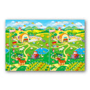 Tappeto Morbido per Bambini 150x120 cm Arrotolabile Multicolore-3