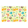 Tappeto Morbido per Bambini 200x150x1 cm Pieghevole Foresta Multicolore