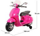 Piaggio Vespa 946 Elettrica 12V per Bambini Rosa-5