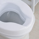 Sedile Rialzo per WC 35x40x16 cm in Polipropilene  Bianco-7