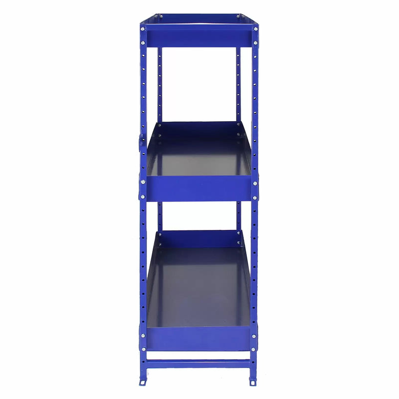 Scaffalatura Lightning 3 Ripiani 116,5x115x34,8 cm per Furgone in Acciaio Inossidabile Blu-4