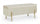 Banc bout de lit 2 places 110x42x42 cm avec coffre de rangement Irina Natural