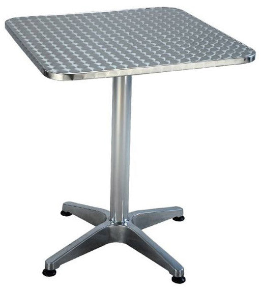 Table basse de jardin Quarato 70x70 cm en aluminium Profy Silver online