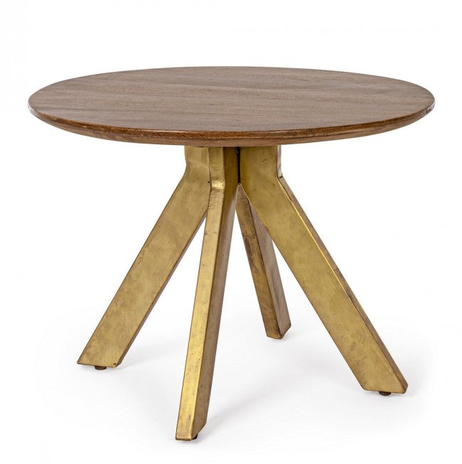 Tavolino Basso Ø60x45 cm in Legno-1