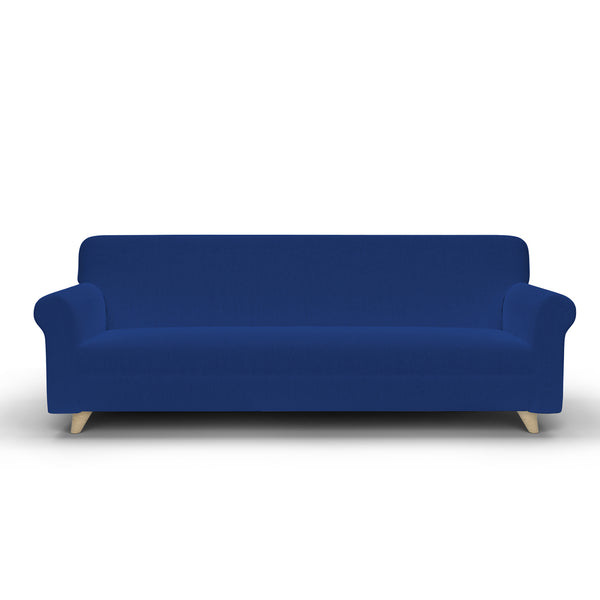 Housse de canapé stretch 1, 2 et 3 places en tissu bleu électrique online