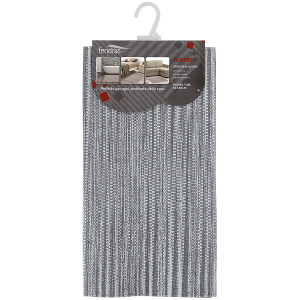 acquista Tapis de bain en coton gris Feridras Runner