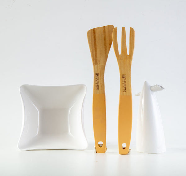 acquista Set de Cuisine Orange 4 Ustensiles