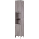 Mobile a Colonna per Bagno 30x32x172,5 cm in MDF color Legno-1