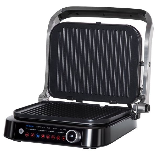 Plancha Electrique 2100W 8 Programmes de Cuisson Noir acquista